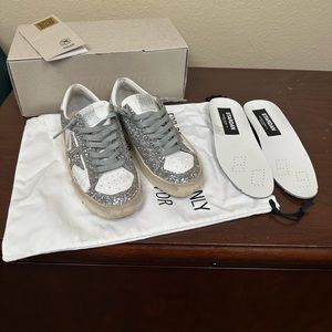 Golden Goose glitter Stardan size 37